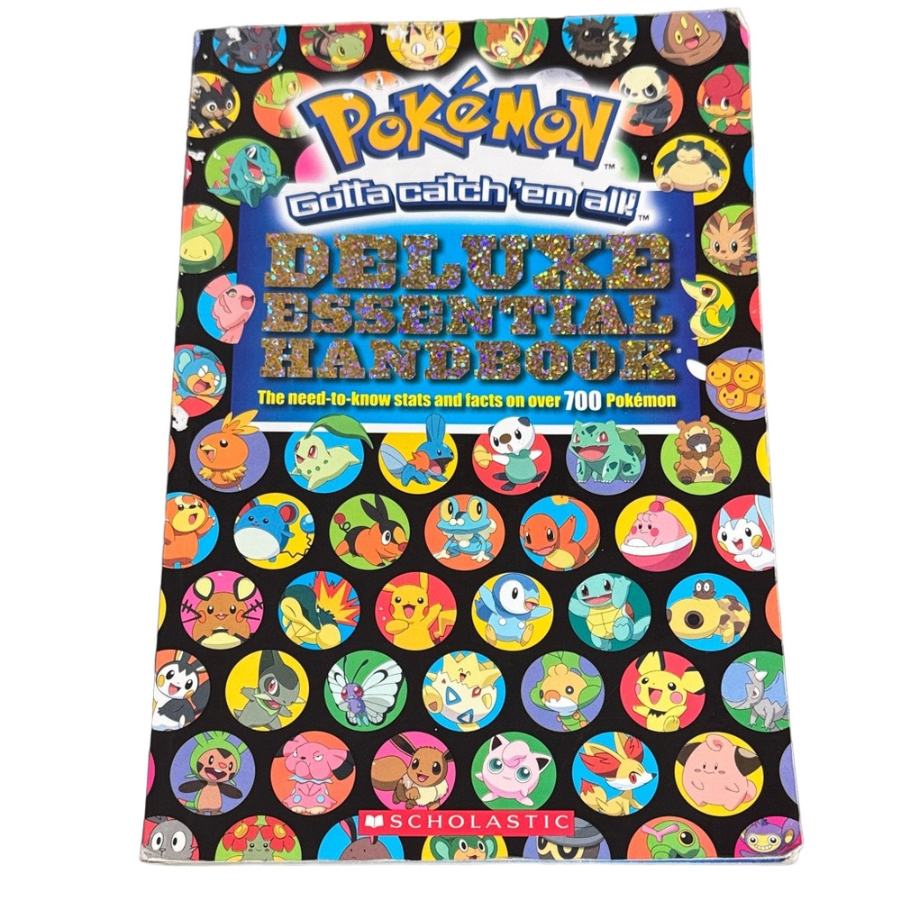 Scholastic Pokémon Deluxe Handbook Need to Know Stats and Facts